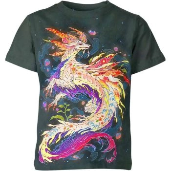 Graceful Grayish-Green Mizutsune From Monster Hunter Shirt