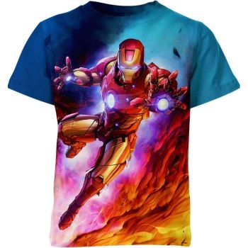 A Nostalgic and Vintage Look: Iron Man Retro T-shirt