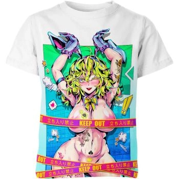 Invisible Girl From Toru Hagakure Shirt - Ethereal White Beauty - Playful Heroic Charm