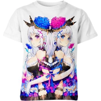 Azure Melodies - Anime Girl Shirt