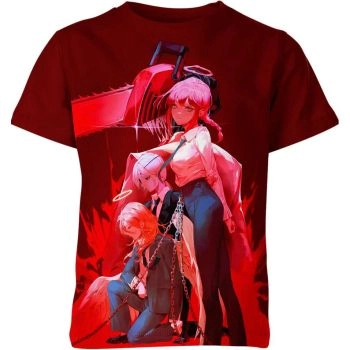 Chainsaw Man's Fiery Rage - Chainsaw Man Shirt