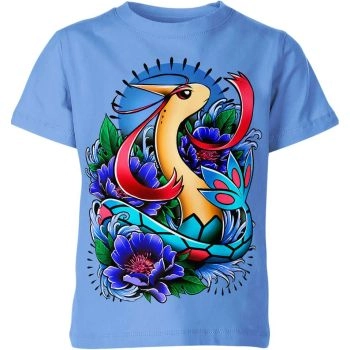 Serene Blue Milotic From DQS Shirt