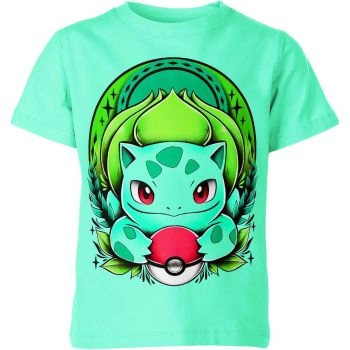 Bulbasaur's Aqua Green Bulbasaur From DQS Shirt