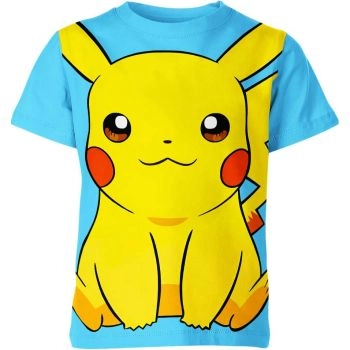 Electric Fusion Blue and Yellow Pikachu DQS Shirt