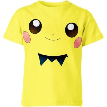 Luminous Aura White and Yellow Pikachu DQS Shirt