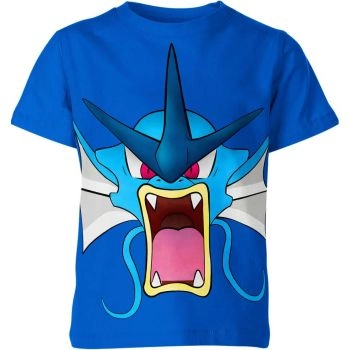 Gyarados From DQS Shirt Azure Elegance