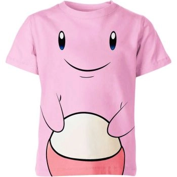 Chansey's Gentle Pink - Chansey From Pokemon Shirt