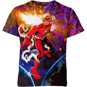 Multicolor Future: Flash Forward, The Colorful Speedster T-Shirt