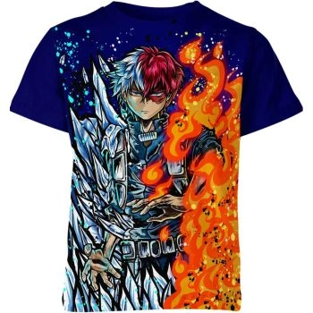 Half and Half Prodigy Shoto Todoroki My Hero Academia Shirt