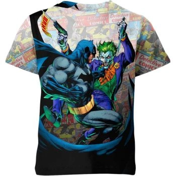 Batman Vs Joker: Clash of Colors - Leisure T-Shirt