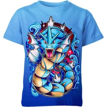 Gyarados From Pokemon Shirt - Sapphire Surge