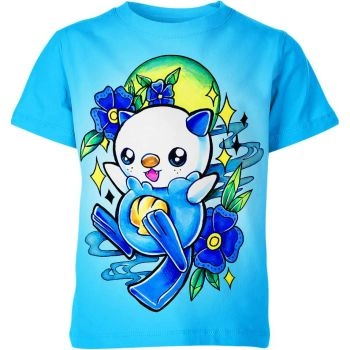 Unwavering Shell Oshawott From DQS Shirt in Blue