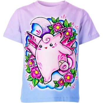 Experience the Enchanting Fairy Clefable Pokemon Shirt