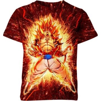 Gogeta - Fiery Fusion Red Shirt