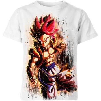 Gogeta - Fusion Dance White Shirt