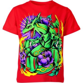 Fiery Crimson: Rayquaza From DQS Shirt