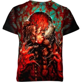 Red Carnage Neon Style Shirt - Illuminate the Darkness with Vibrant Red