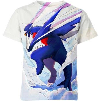 Sky Guardian - Garchomp White Pokemon Shirt