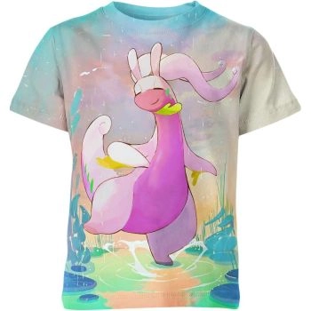 Goodra From Pokemon Colorful Shirt - Embrace the Whimsy