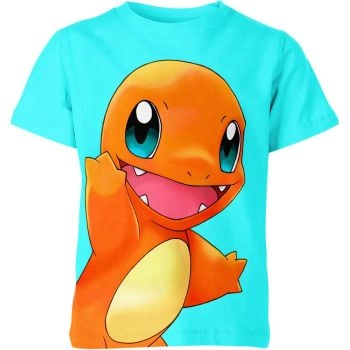 Charmander's Aqua Blaze - Charmander From Pokemon Shirt