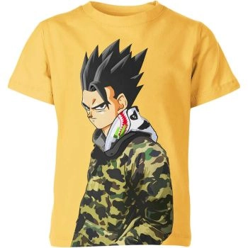 Gohan - Radiant Sunshine Yellow Shirt: Embrace Your Inner Potential