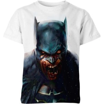Batman Zombie: White and Mysterious Black - Comfortable T-Shirt