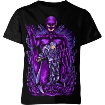 Griffith From Berserk Shirt - Timeless Black Majesty