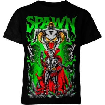 Embrace Futuristic Style with Sleek and Trendy Neon Spawn T-Shirt