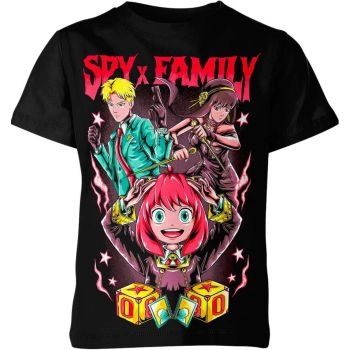 Shadowy Black Spy x Family Shirt