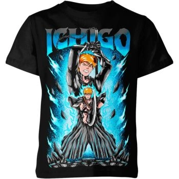 Ichigo Kurosaki From Bleach Shirt - Onyx Soul Wielder!
