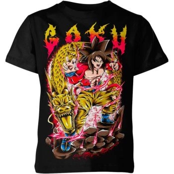 Son Goku's Onyx Night Dragon Ball Z Shirt