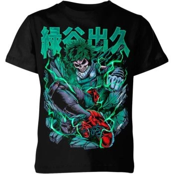 Elegant Black - Deku Izuku My Hero Academia Shirt