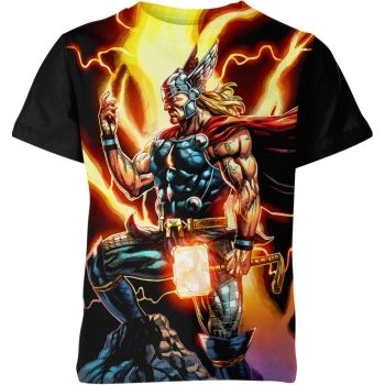 Adorable Asgardian: Thor Cute and Adorable Marvel Tee T-Shirt
