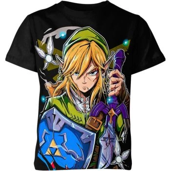 Dynamic Black Link From The Legend Of Zelda Shirt