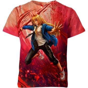 Radiant Rose: Graceful Power Shirt