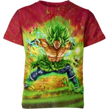 Broly's Crimson Rage - Broly From Dragon Ball Z Shirt