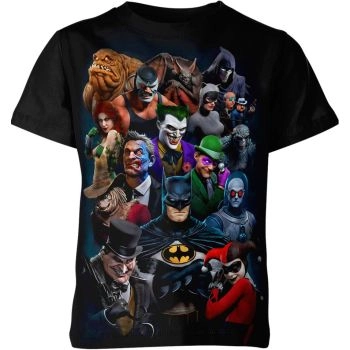 Batman: The Animated Series - Black and Vibrant T-Shirt
