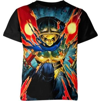 Unveiling Dark Knight's Ally with the Azrael T-Shirt in Black and Multicolor