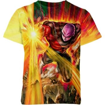 Jiren's Golden Ascendance - Dragon Ball Z Shirt in Glorious Gold