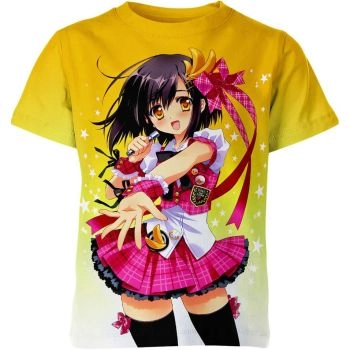 Golden Glow - Anime Girl Shirt