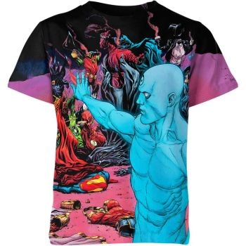 Colorful Existence: Doctor Manhattan, The Atomic Superhero T-Shirt