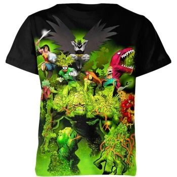 New DC Heroes Team Up T-shirt: The Green Adventure of the DC Universe