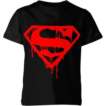 Superman's Iconic Emblem: Symbol of Hope - A Timeless Black Tee