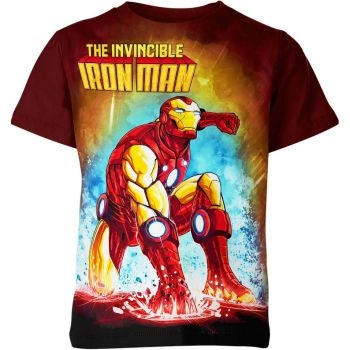 A Heartwarming and Touching Quote Design: Red Iron Man I Love You 3000 T-shirt