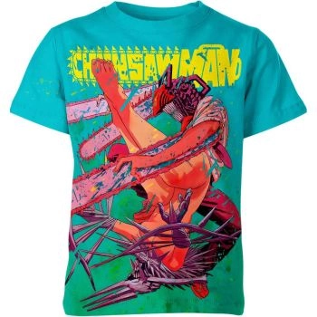 Chainsaw Man's Vibrant Fusion - Chainsaw Man Shirt