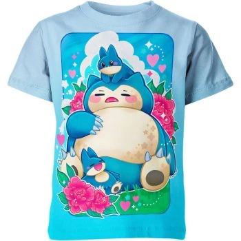 Slumbering Blue Snorlax DQS Shirt