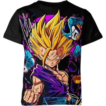 Son Gohan's Majestic Black Dragon Ball Z Shirt