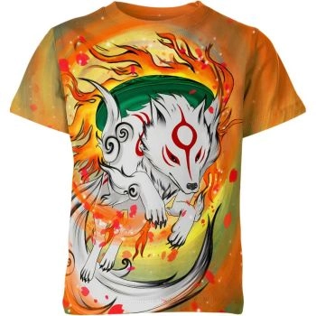 Celestial Blaze - Amaterasu From Okami Shirt