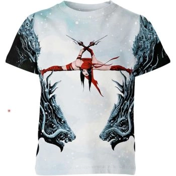 White Warrior: Elektra, The Ivory Assassin T-Shirt