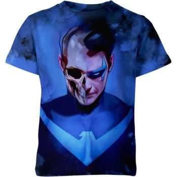 Nightwing Dick Grayson Shirt - The Time Traveler in Blue